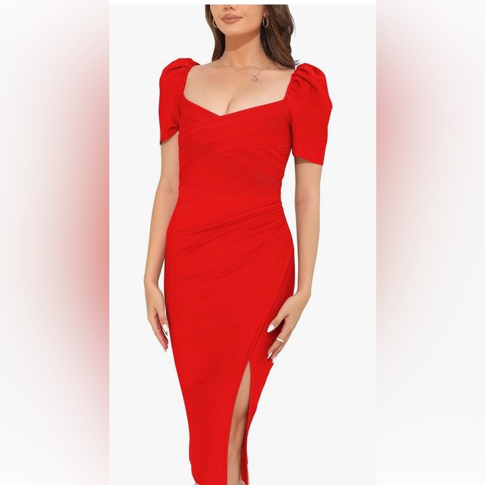 Elegant Red Dress by Baosuu Bae Womens XXL-NWT